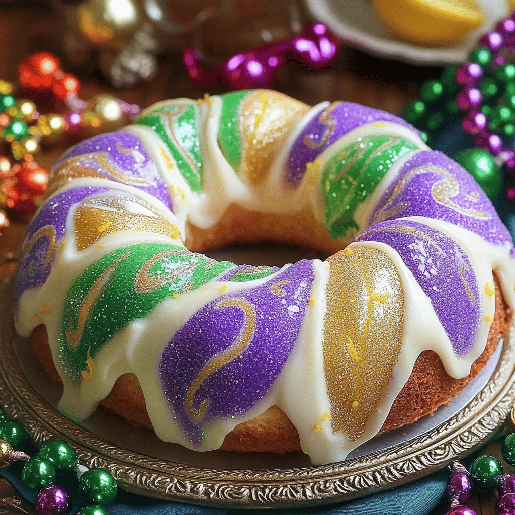 Homemade King Cake Simple and Flavorful Recipe