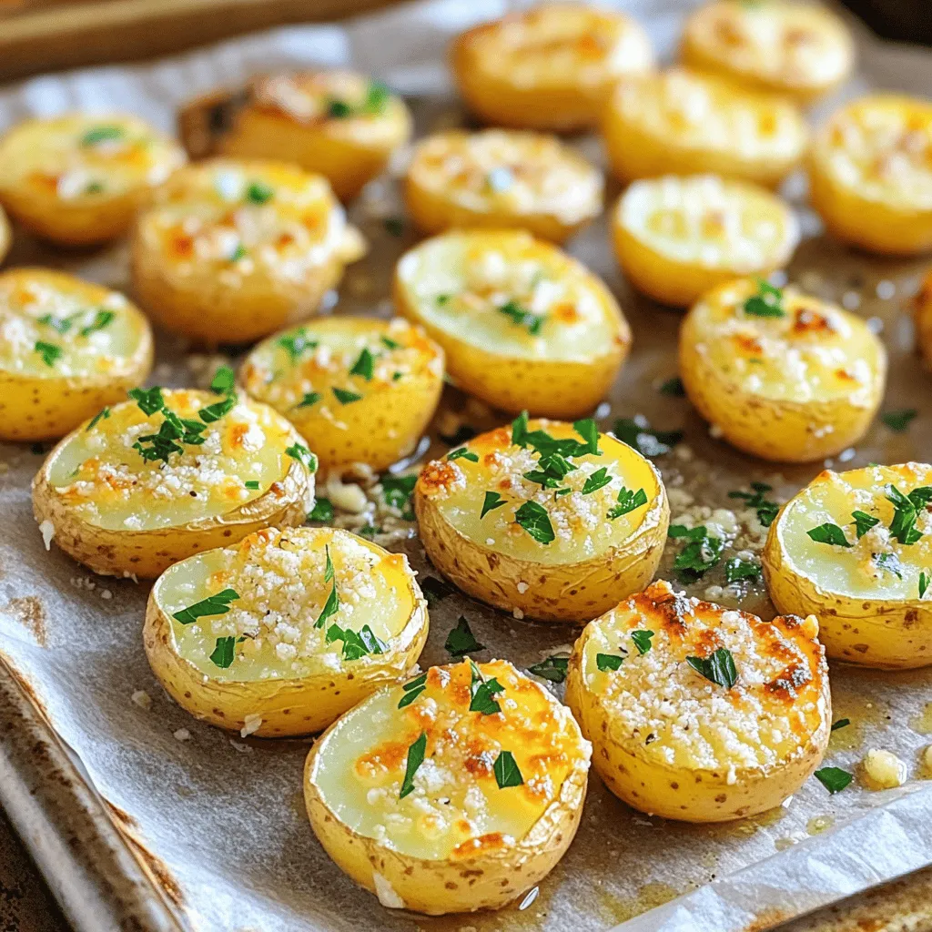 Garlic Parmesan Roasted Potatoes Flavorful Easy Recipe