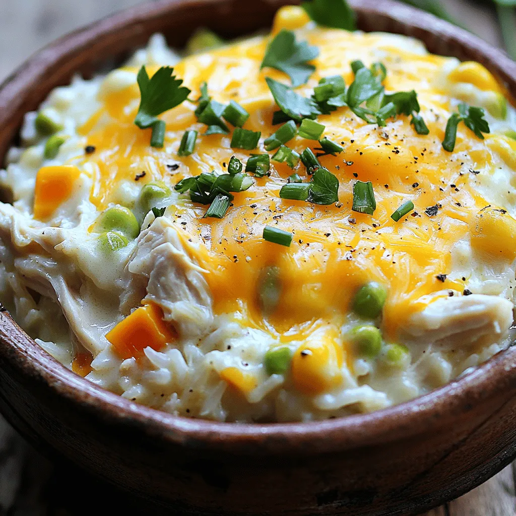 Creamy Chicken and Rice Casserole Simple Family Meal