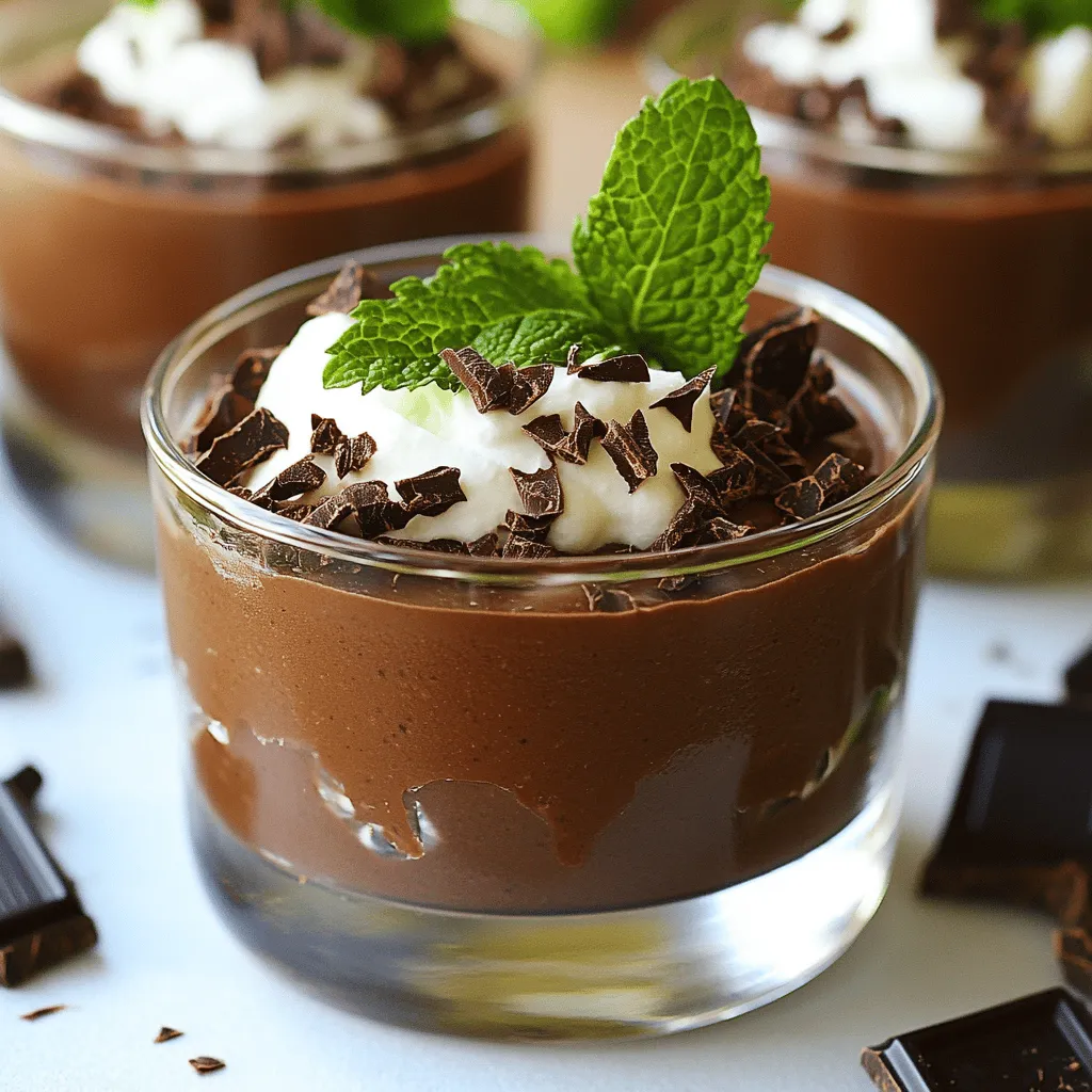 Chocolate Avocado Mousse Creamy and Decadent Treat
