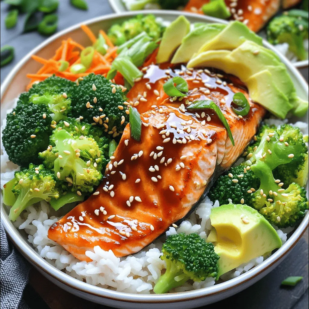 Teriyaki Salmon Bowls Flavorful and Satisfying Meal