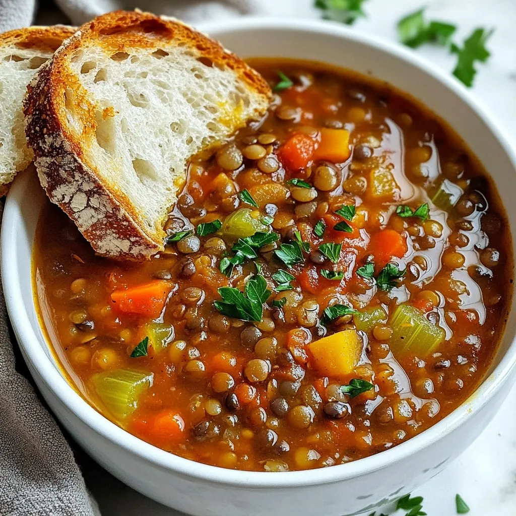 Classic Lentil Soup Hearty and Nourishing Recipe