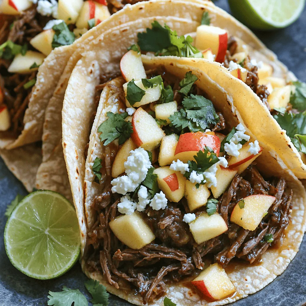 Cider Braised Short Rib Street Tacos Flavor Explosion
