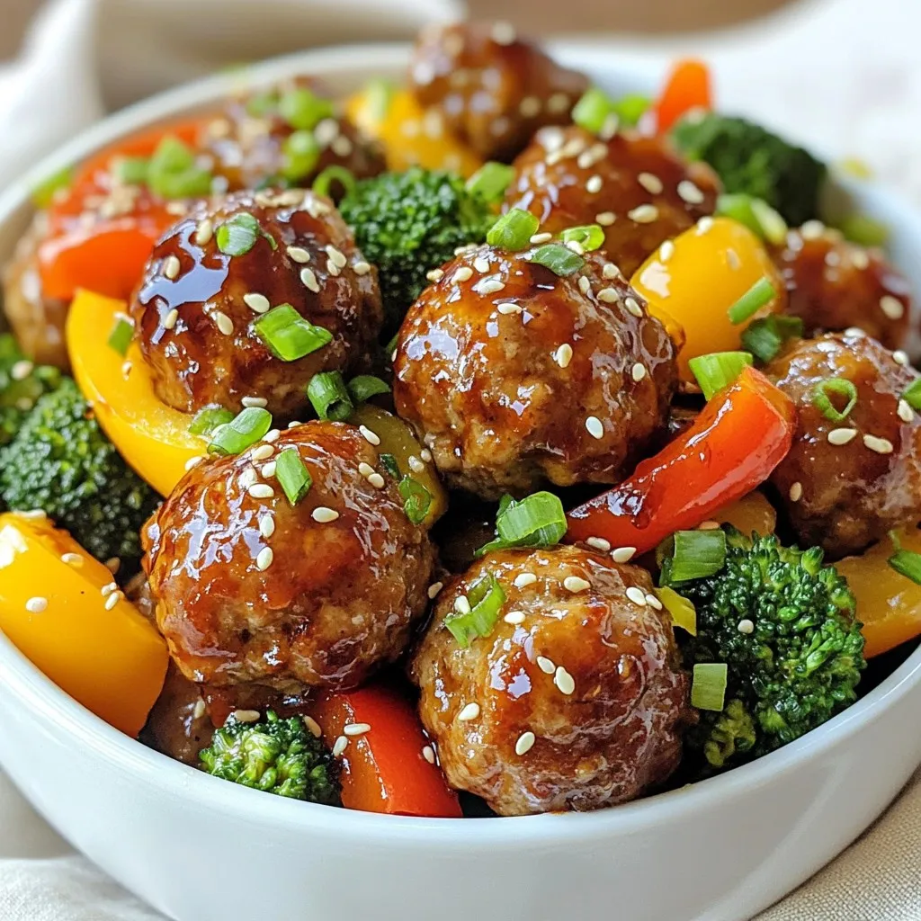 Crockpot Asian Meatballs Easy and Flavorful Recipe