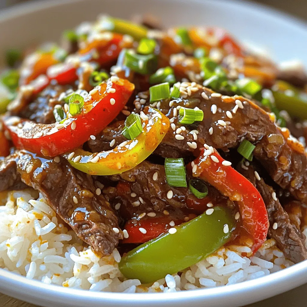 Crispy Chili Beef Rice Flavorful and Easy Dinner Dish