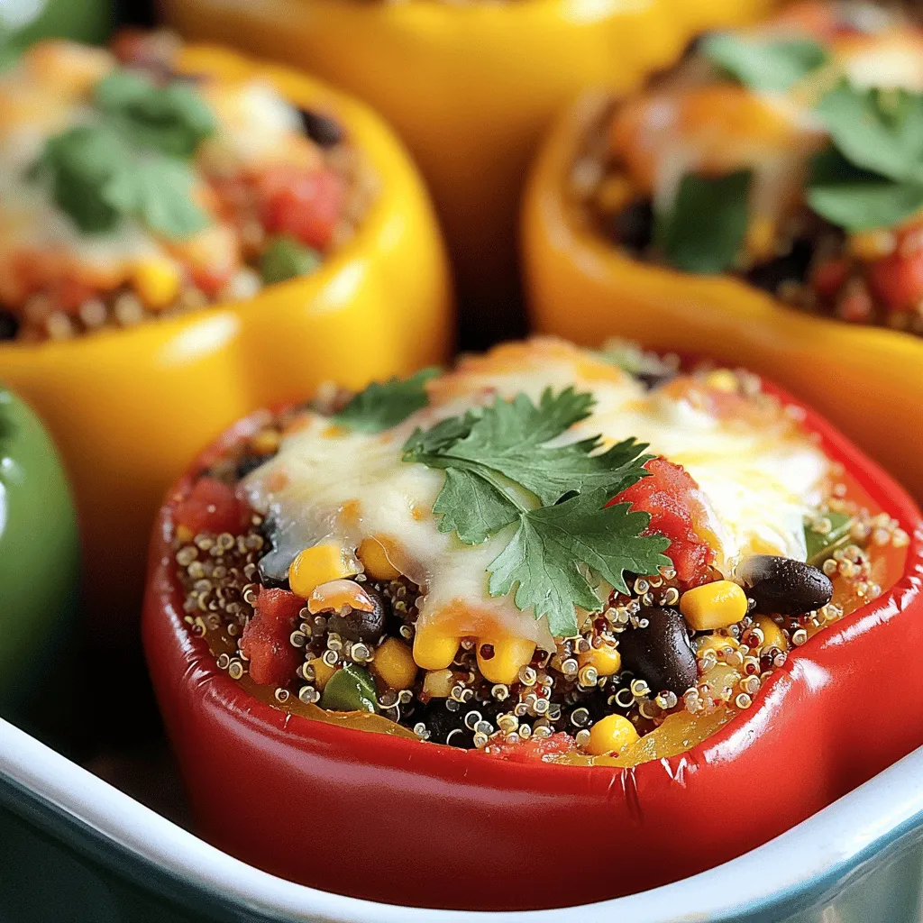 Stuffed Bell Peppers with Quinoa Flavorful Meal Idea
