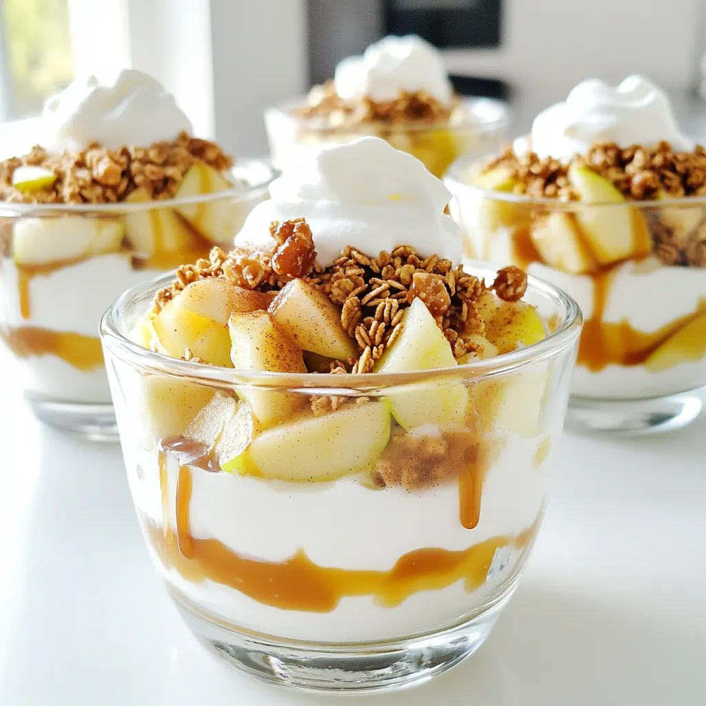 Caramel Apple Yogurt Parfaits Simple and Tasty Treat