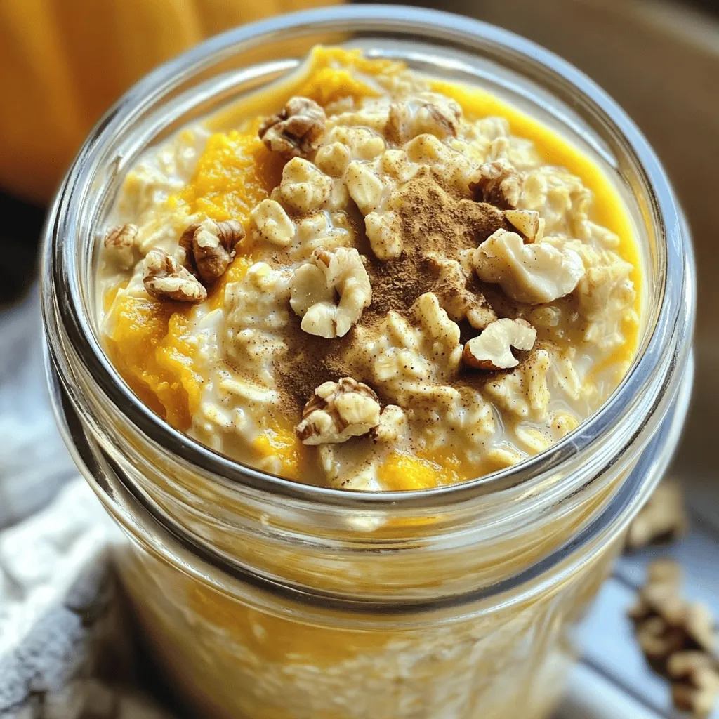 Pumpkin Spice Overnight Oats Tasty Morning Boost