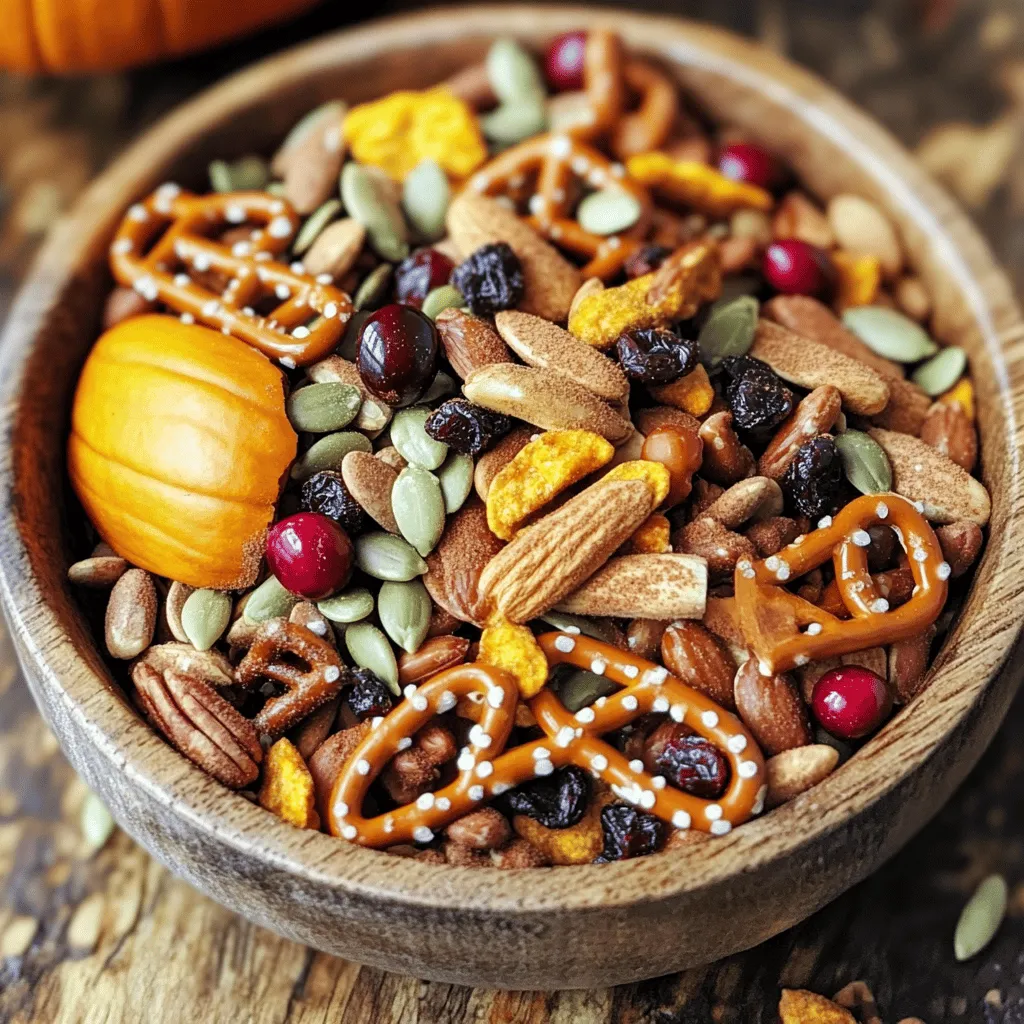 Harvest Pumpkin Snack Mix Tasty Fall Treat Recipe