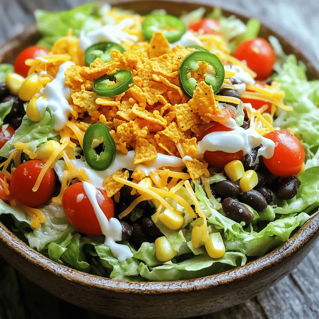 Doritos Taco Salad Flavorful and Easy Recipe Guide