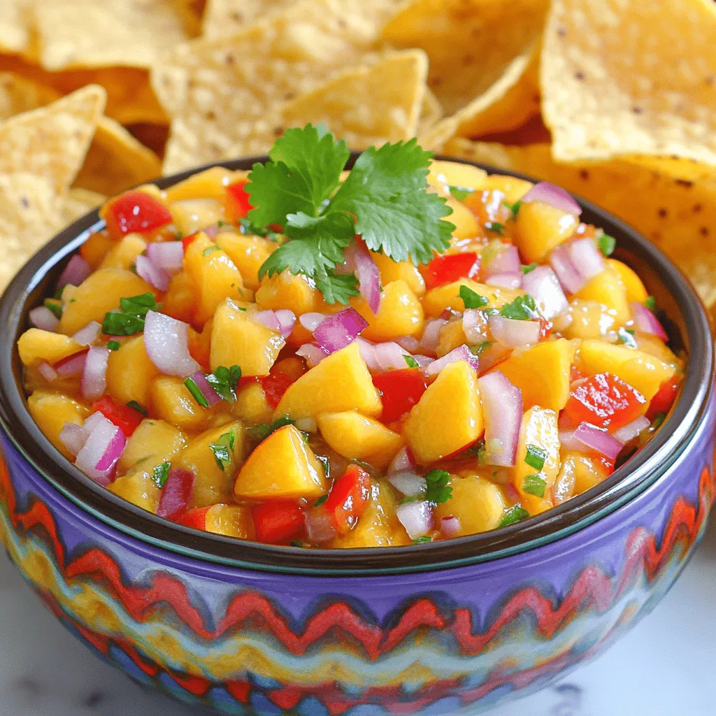 Peach Salsa Fresh and Flavorful Summer Delight