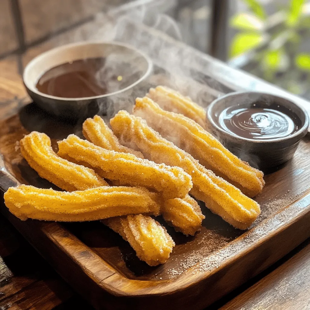Cinnamon Sugar Churros Delightful Snack Recipe