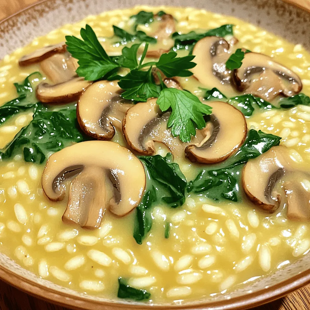 Creamy Mushroom Risotto Delicious and Simple Recipe