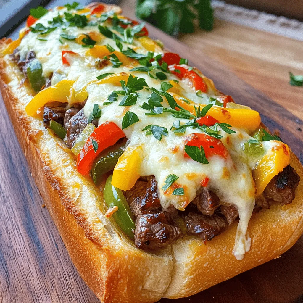 Steak-Stuffed French Bread Savory Delight Recipe