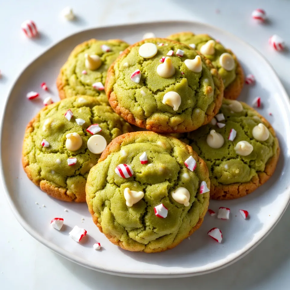 Peppermint Grinch Cookies Festive and Fun Treats