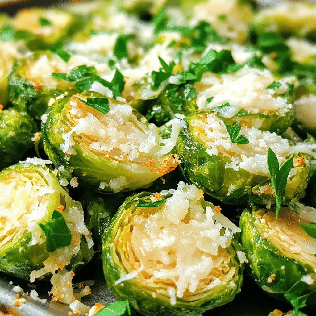 Crispy Garlic Parmesan Brussels Sprouts Recipe Delight