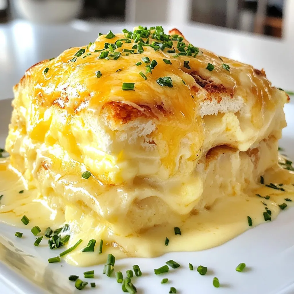 Overnight Eggs Benedict Casserole Easy and Tasty Meal