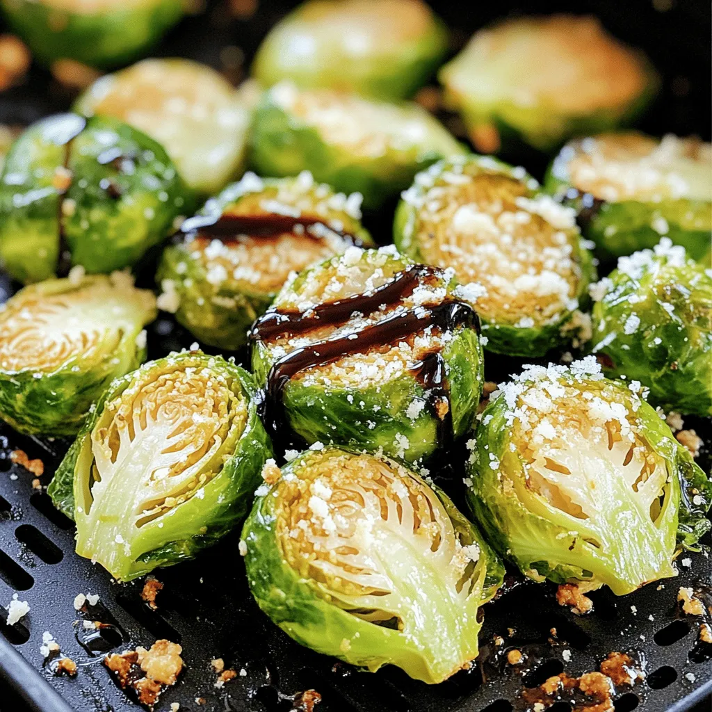 Crispy Air Fryer Brussels Sprouts Tasty Side Dish