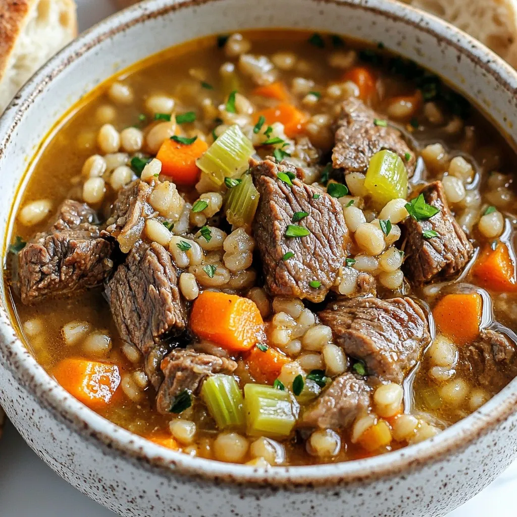 Pioneer Woman Beef Barley Copycat Hearty Stew Recipe