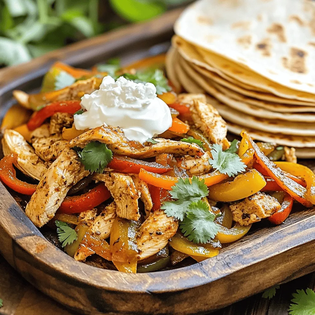 Easy Chicken Fajitas Quick and Flavorful Recipe