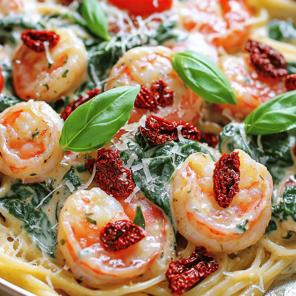 Creamy Tuscan Shrimp Irresistible Dinner Delight