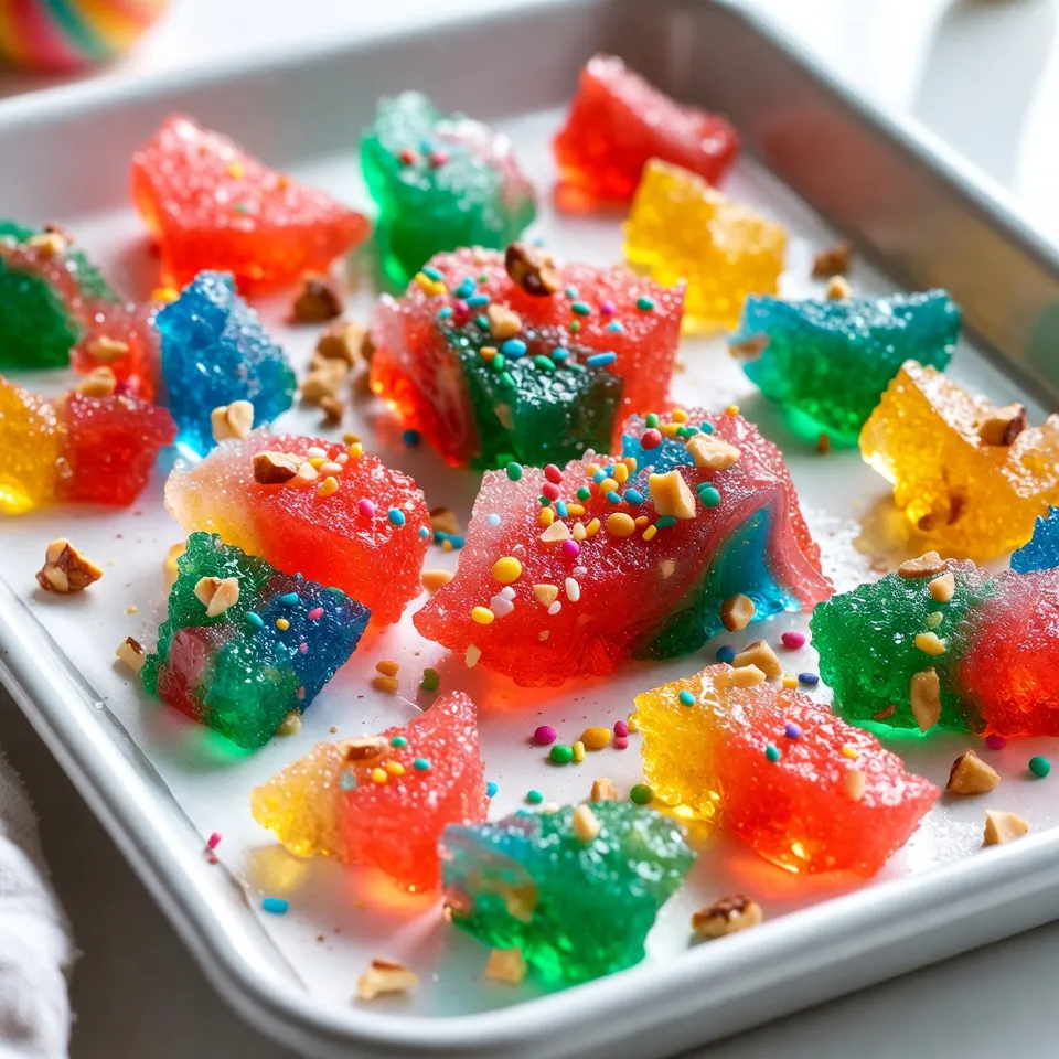 Easy Christmas Rock Candy Delightful Holiday Treat