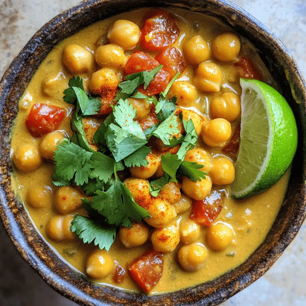 Spicy Chickpea Curry Flavorful and Easy Recipe