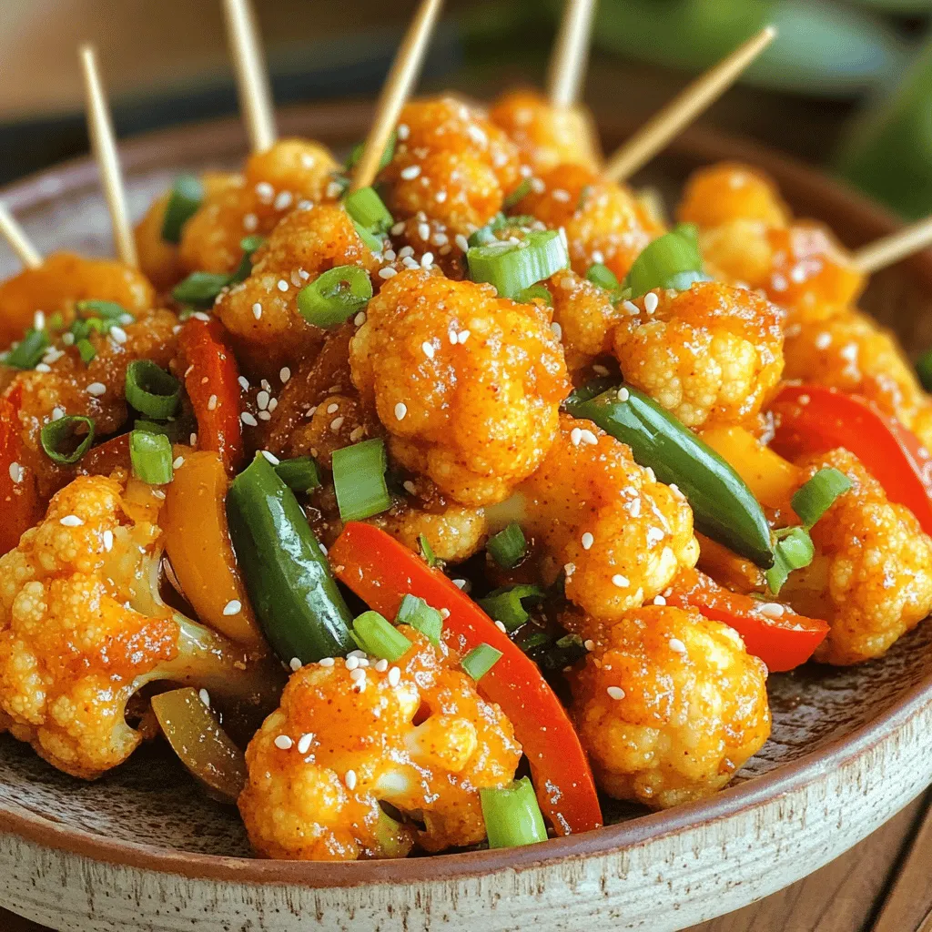 Gobi Manchurian Crispy Cauliflower Delight Recipe