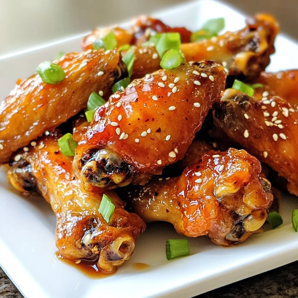 Honey Garlic Chicken Wings Flavorful and Easy Recipe