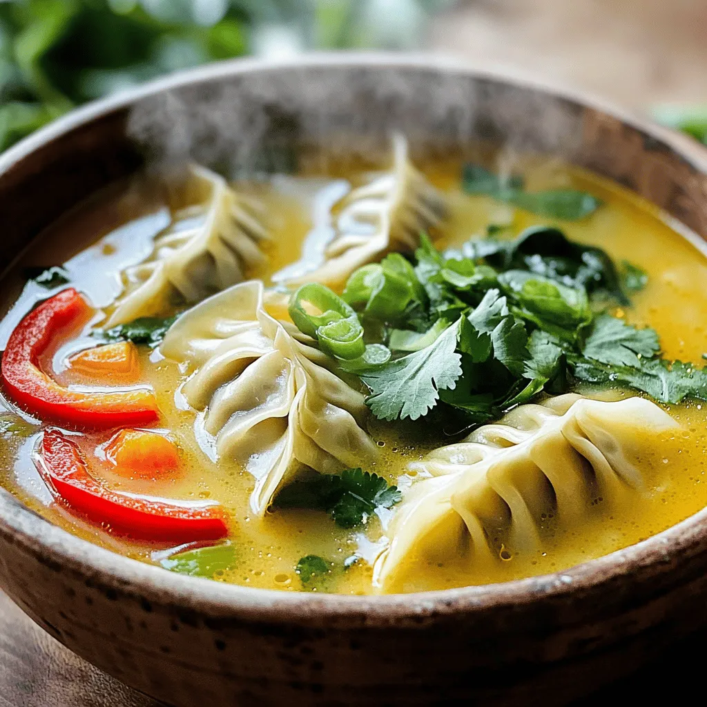 Thai Potsticker Soup Flavorful and Simple Recipe