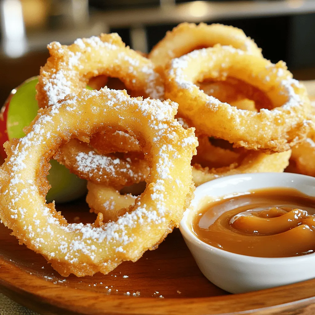 Crispy Fried Apple Rings Simple and Delicious Treat