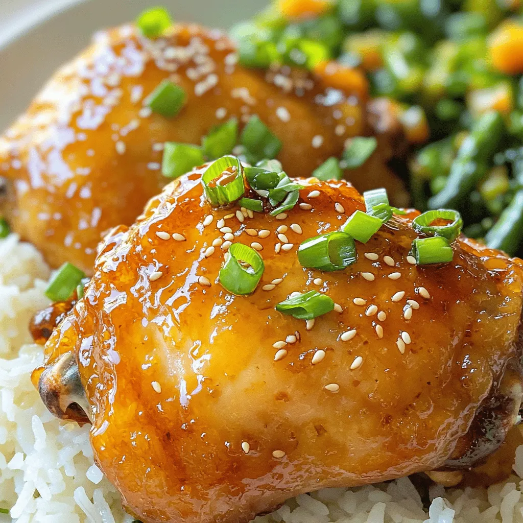 Honey Garlic Chicken Thighs Flavorful and Easy Recipe