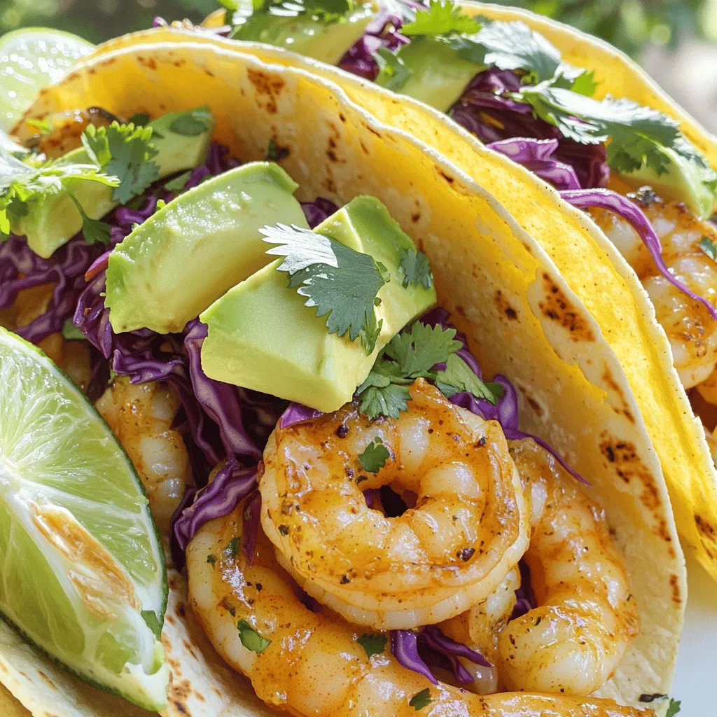 Spicy Garlic Shrimp Tacos Flavorful and Easy Recipe