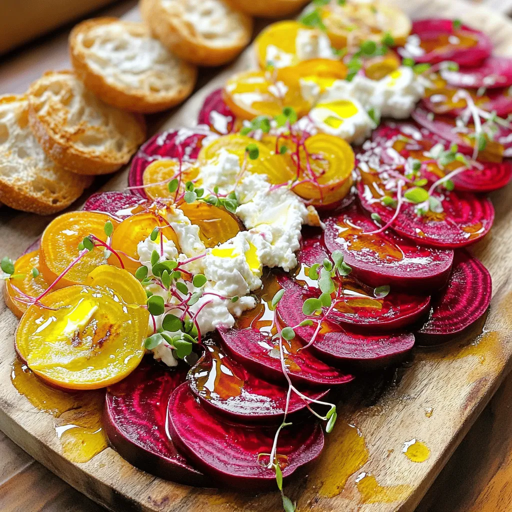Roasted Beet and Goat Cheese Butter Board Delight
