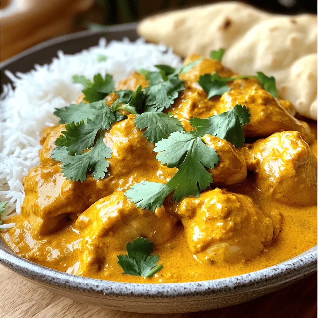 Savory Instant Pot Chicken Tikka Masala Dish