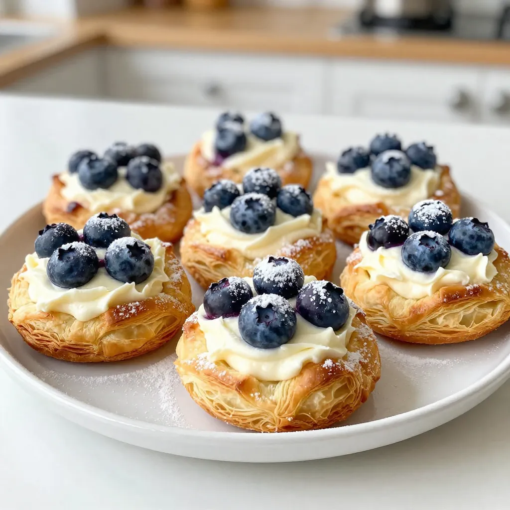 Blueberry Cream Cheese Pastries Delightful and Easy