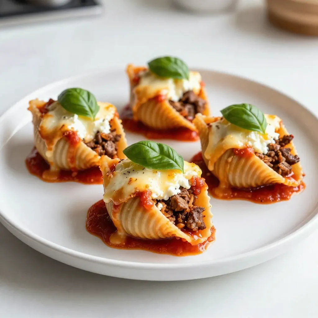Stuffed Shells with Beef Flavorful and Satisfying Meal