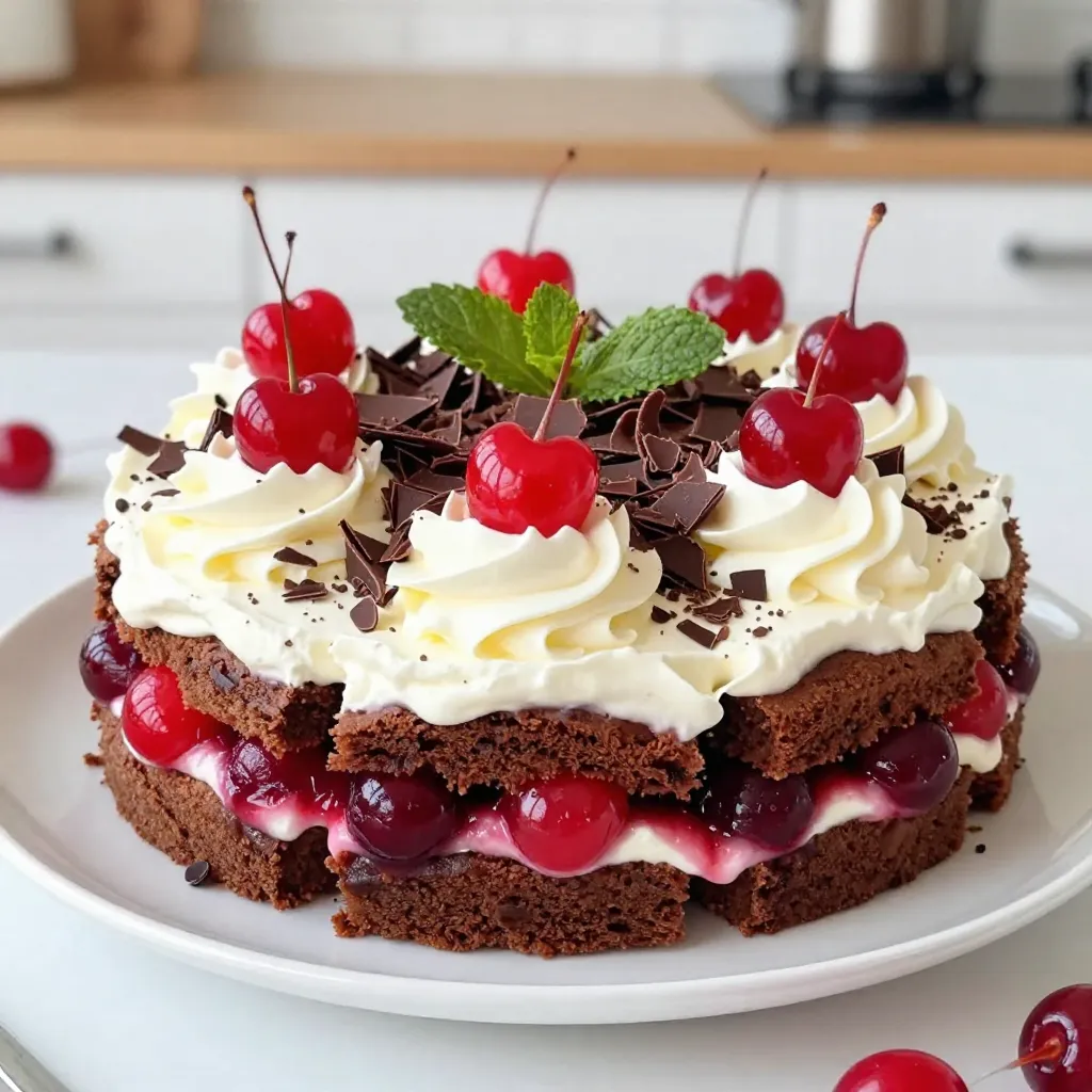 Christmas Black Forest Trifle Delightful Dessert Recipe