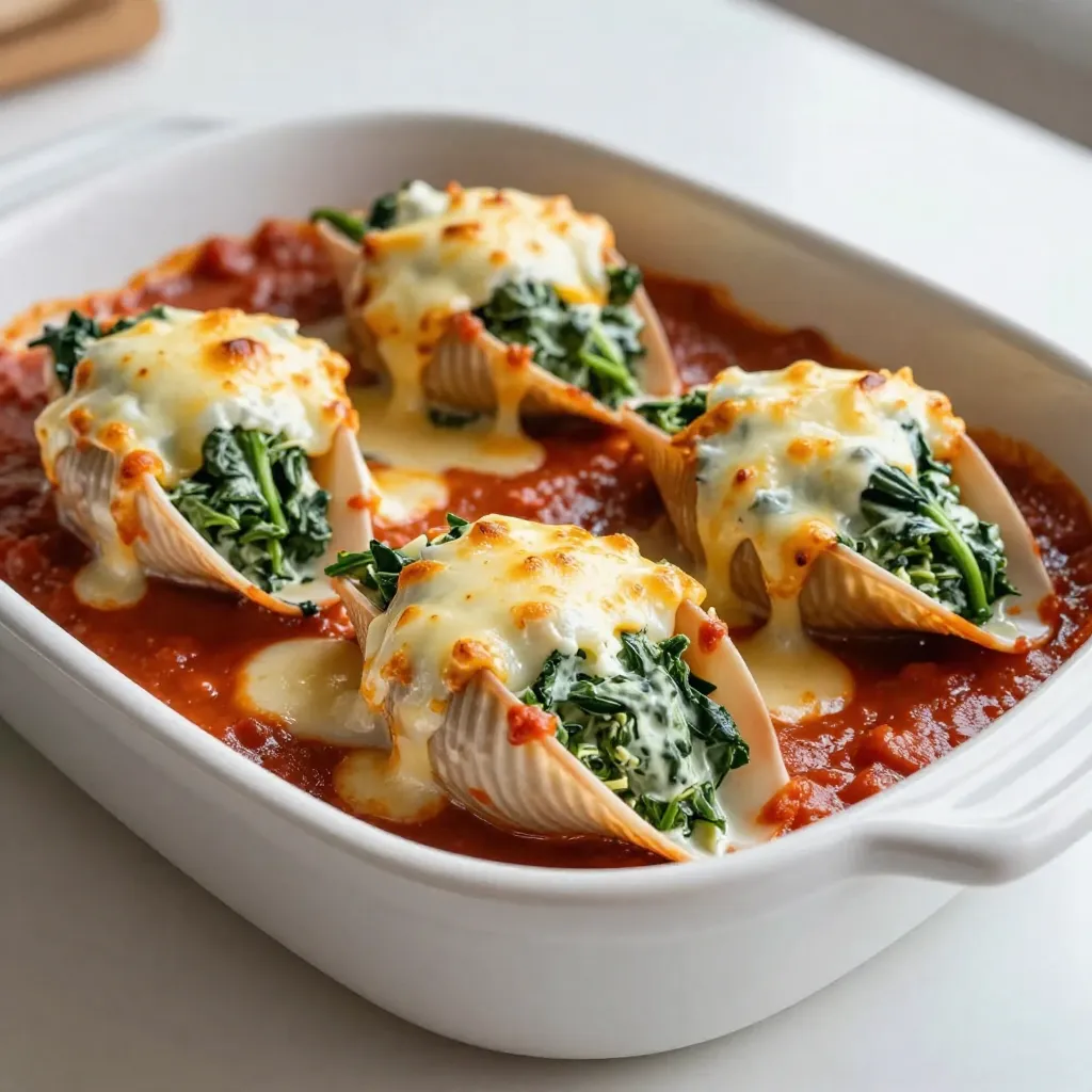 Spinach Ricotta Stuffed Shells Flavorful Family Meal