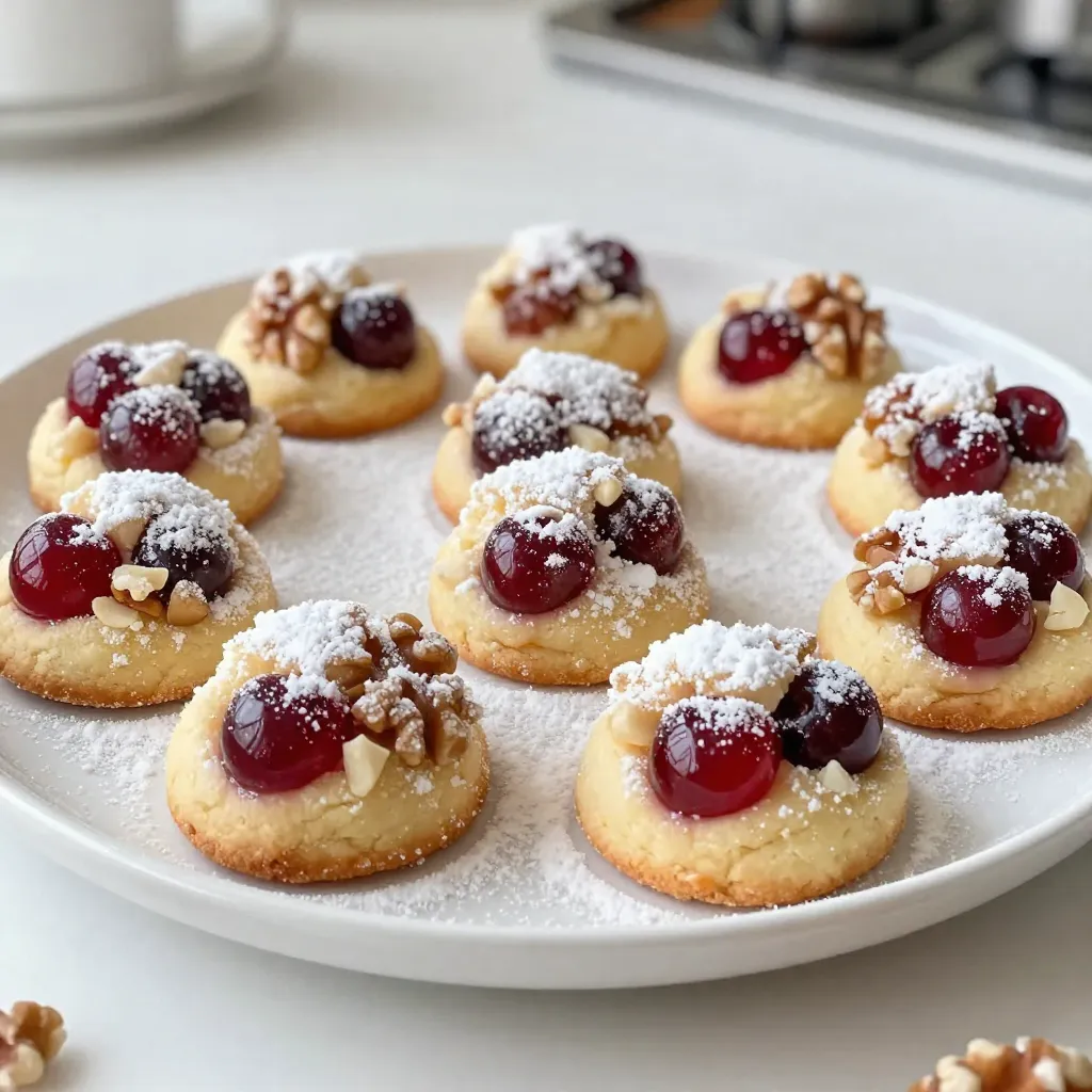 Cherry Snowball Cookies Irresistible and Simple Recipe