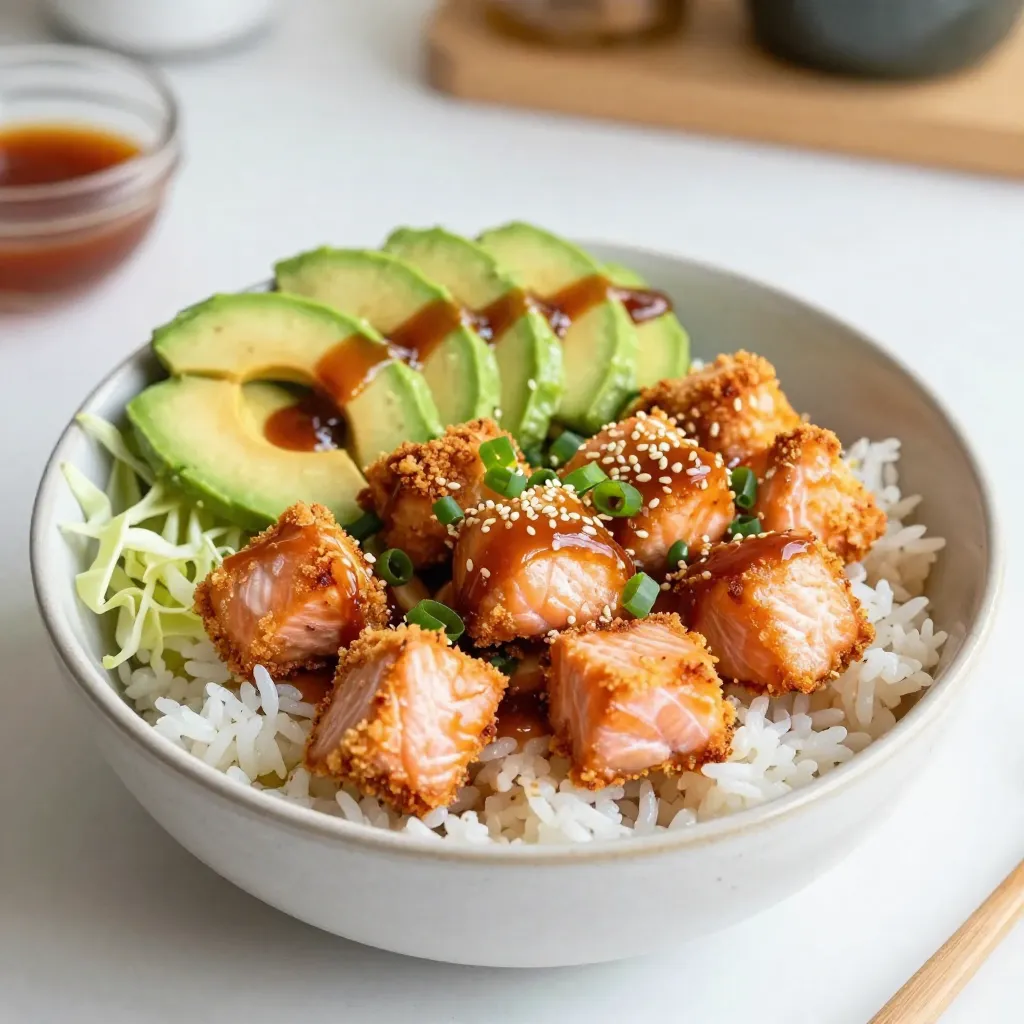 Bang Bang Salmon Bites Bowls Flavorful and Fresh Meal