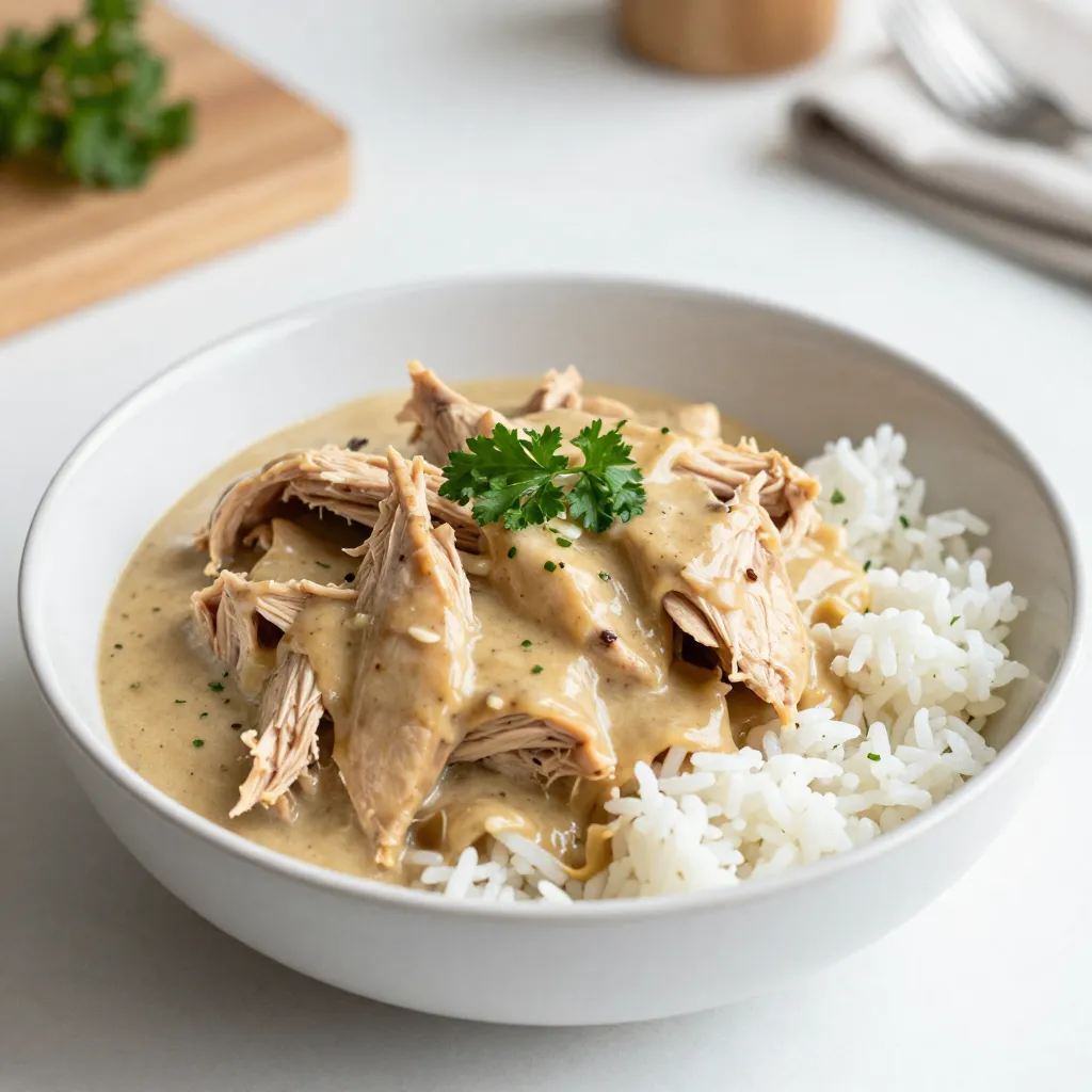 Crockpot Chicken and Gravy Flavorful Easy Dinner Dish