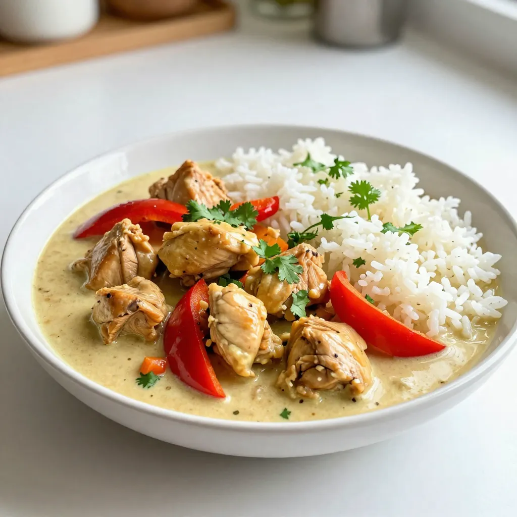 Easy Coconut Chicken Curry Flavorful and Simple Dish
