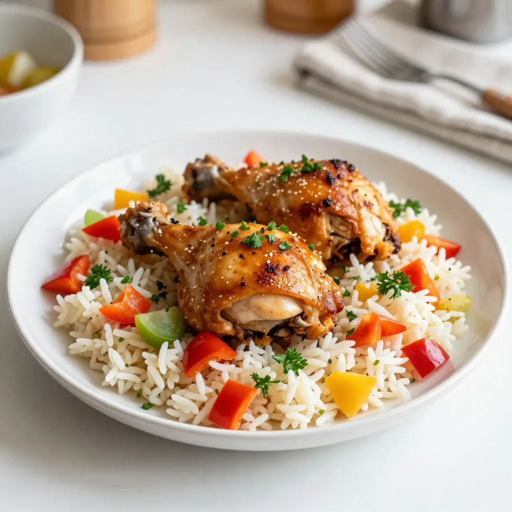 Smothered Chicken Rice Skillet Quick and Tasty Meal