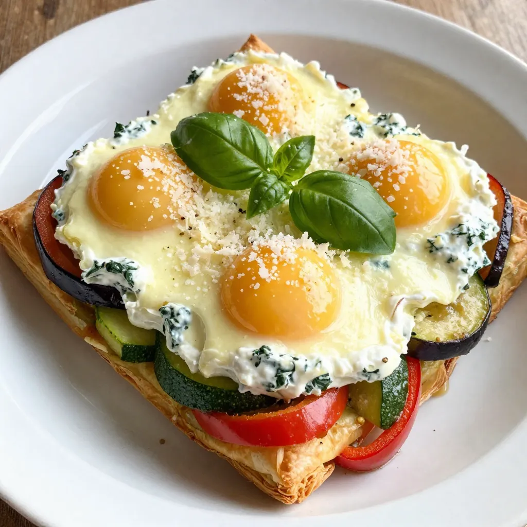 Baked Egg Napoleon Delightful and Simple Recipe