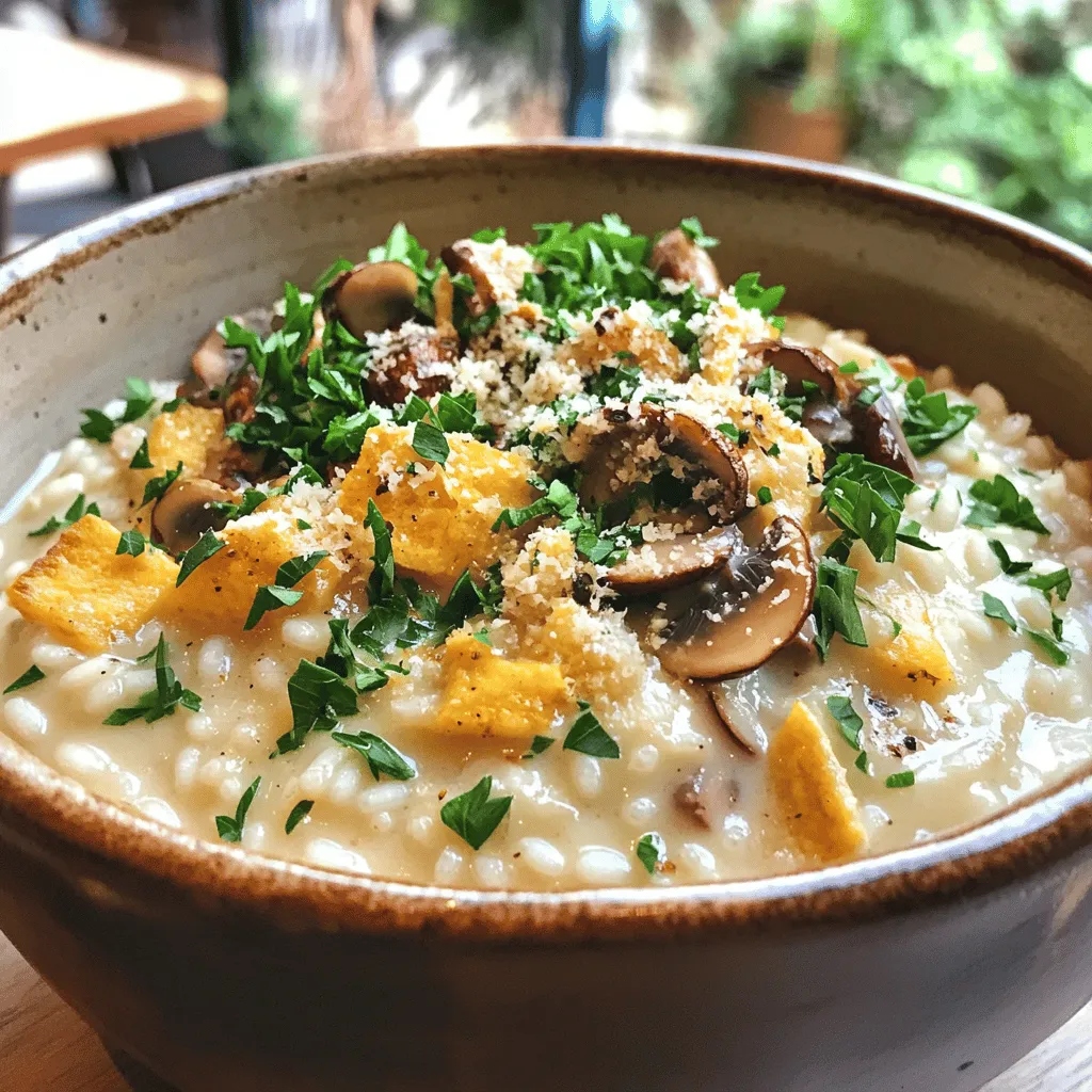 Mushroom Risotto Delightful Creamy Comfort Food