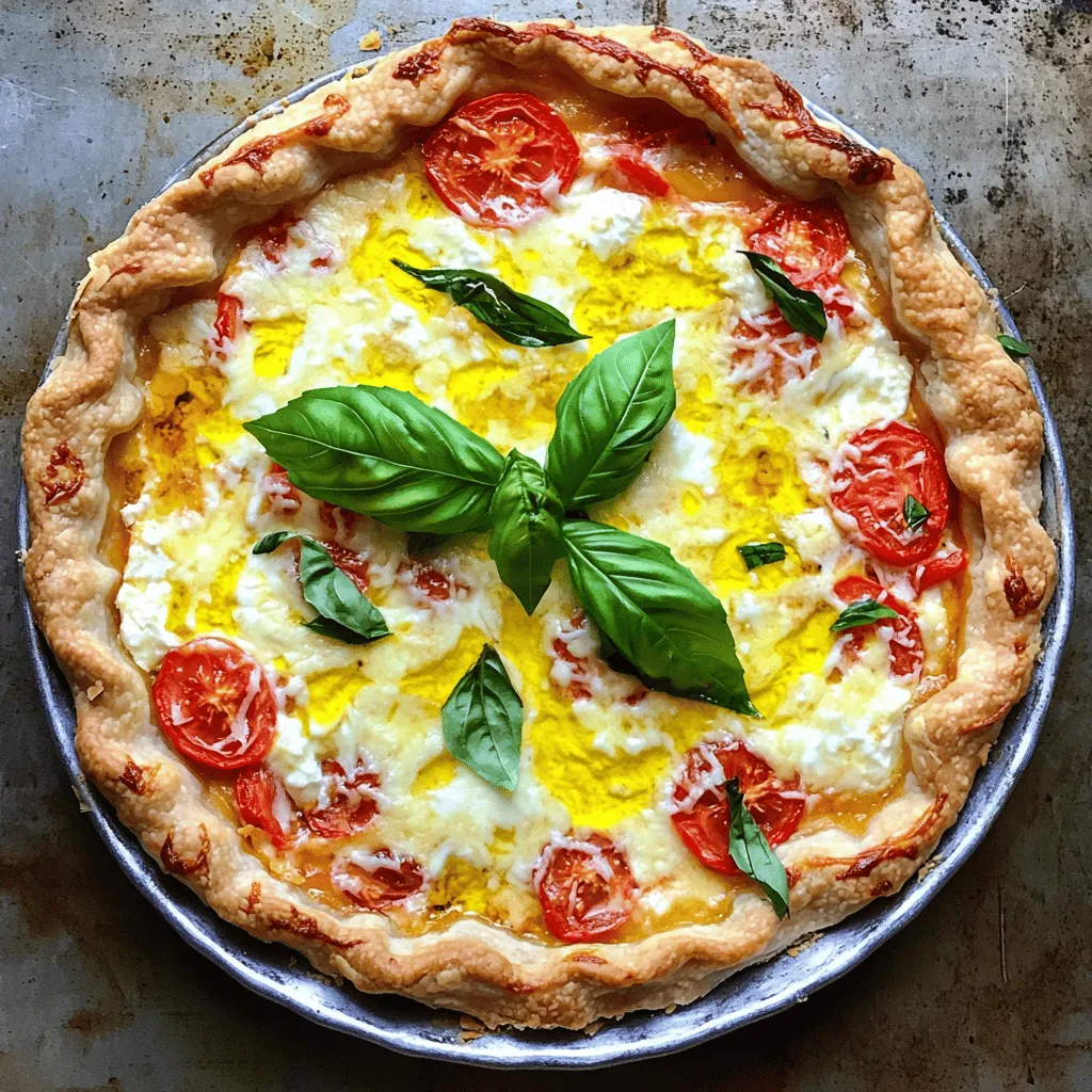Cheesy Tomato Pie Irresistible Flavor for Dinner