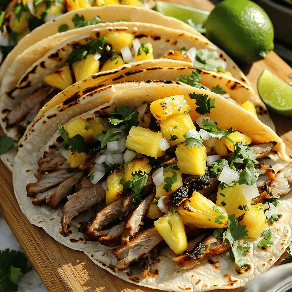 Mouthwatering Tacos Al Pastor Flavorful and Easy Recipe