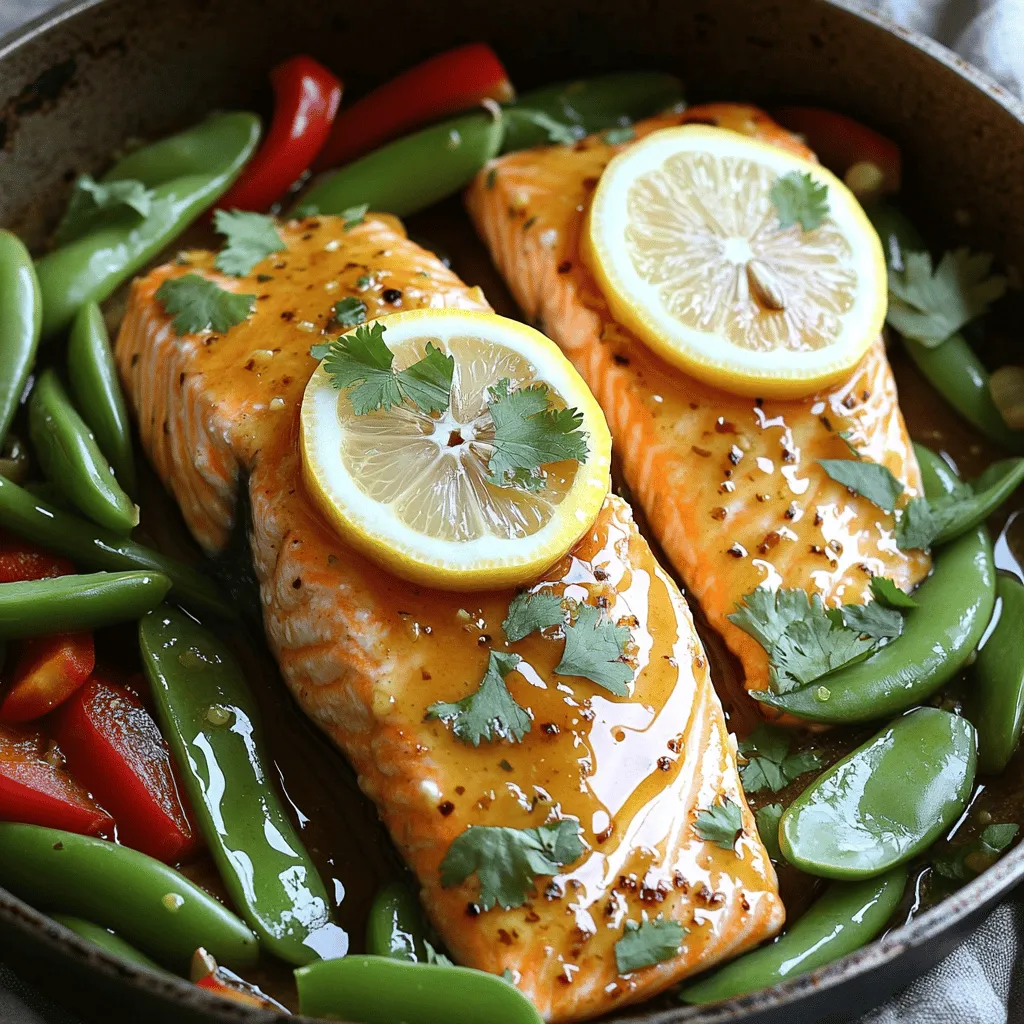 One-Pan Honey Garlic Salmon Tasty and Easy Dish