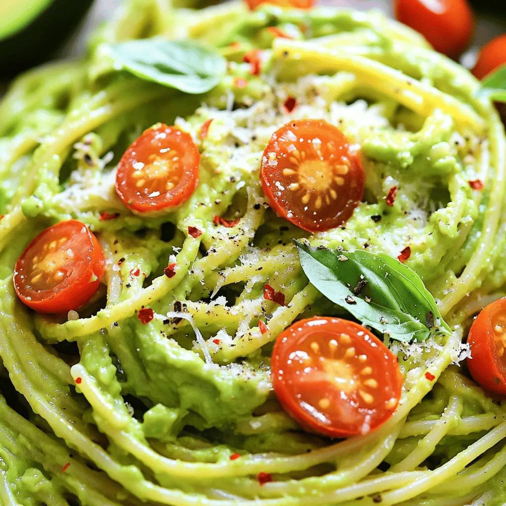 Creamy Avocado Pasta Hearty and Simple Recipe